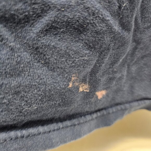 Vintage 1995 90s Grunge Experience T Tee Shirt Long Sleeve Made in USA Blue COOL - Picture 10 of 15